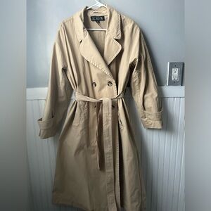 J. Crew classic trench coat. Never worn. Perfect condition. Size medium.